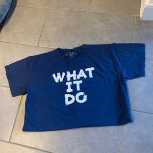 🖤Nike Retro “What it do” Tee